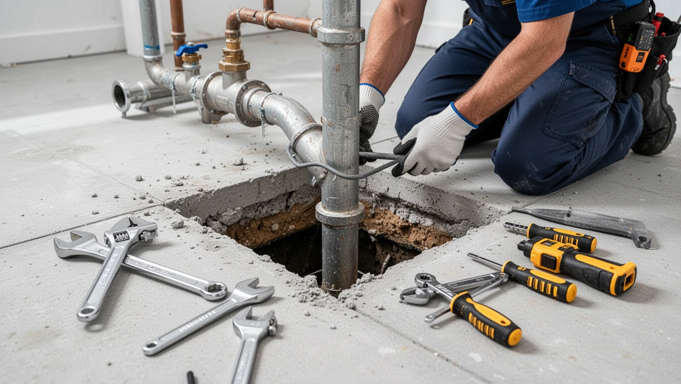 Slab Leak Repair